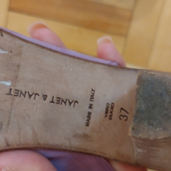 Janet & Janet leather sandals size 37 - Picture 6 of 6